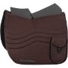 Equinate 2 Zonen Korrektur Schabracke Odessa für Reitpads und Dressursättel braun S (Equinate)