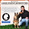PfotenWunder® Agility-Medium-Set Hunde groß + 21 Min. HUNDESCHULE - 6 Slalomstangen, 1 Tunnel, für kleine & große Hunde, Training Sport Spielzeug Cavaletti Parcour Steckhürdenset Zubehör Hürden (PfotenWunder®)