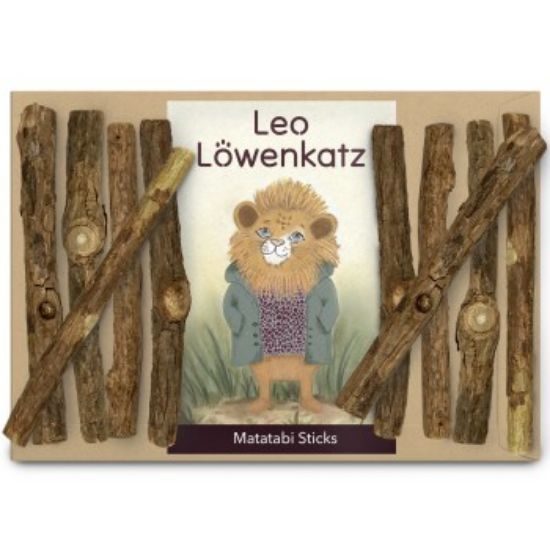 LEO LÖWENKATZ 10 Matatabi-Sticks (Katzenminze-Sticks) (LEO LÖWENKATZ)