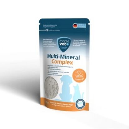 Marsavet Multi-Mineral Complex Pulver für Hunde, Katze und andere Haustiere - 125 g (Marsavet)