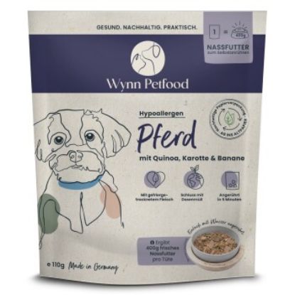 Wynn Petfood Reisetüten Nassfutter Pferd mit Quinoa (Wynn Petfood)