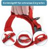 PetTec Hundehalsband aus Neopren & Nylon rot L (PetTec)