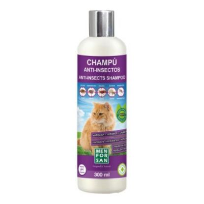 MENFORSAN Natürliches Anti-Insekten-Shampoo für Katzen 300ml (MENFORSAN)