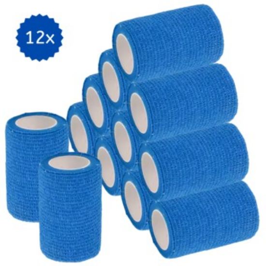Hufeisenliebe PetPerfekt Bandagen 7,5cm x 4,5m 12 blau (Hufeisenliebe)