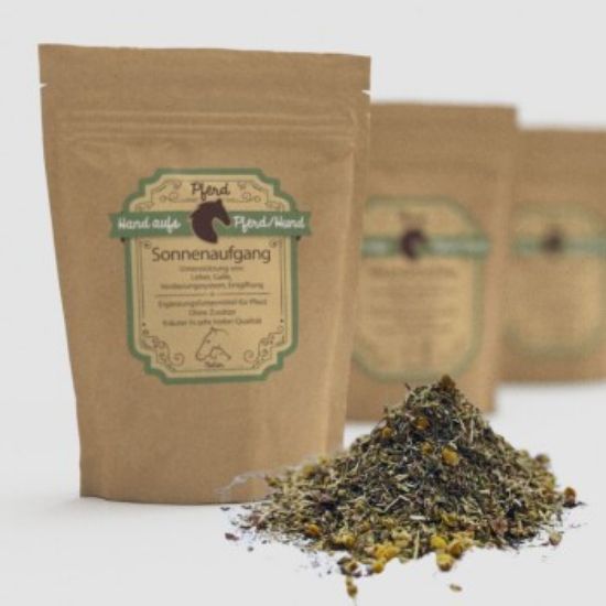 Hand aufs Pferd/Hund Magen – Darm Kräuter für Pferde – Sonnenaufgang 1kg (Hand aufs Pferd/Hund)