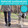 HUND IST KÖNIG ® 2,3 m verstellbare Führleine für Hunde schwarz 1,2 cm, 2,3 m (HUND IST KÖNIG)