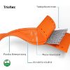 PetTec veganes Hundehalsband orange M (PetTec)