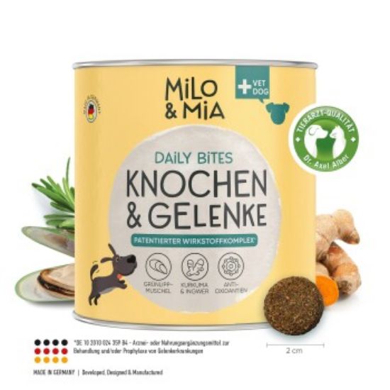 Milo & Mia Daily Bites - Knochen & Gelenke 900 g (Milo & Mia)