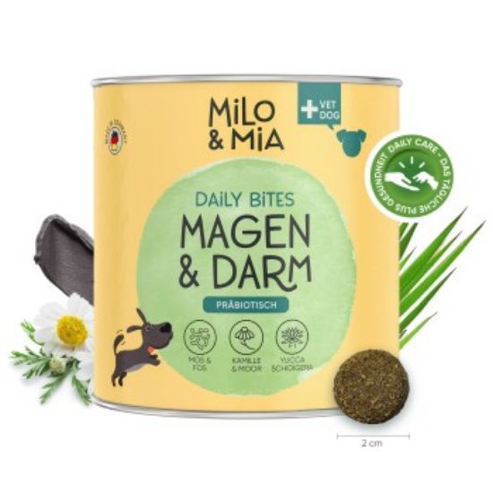 Milo & Mia Daily Bites - Magen & Darm Snack 600 g (Milo & Mia)