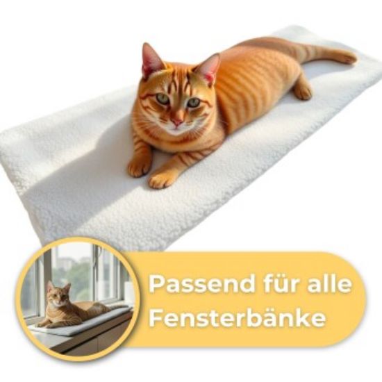 PIUPET Selbstwärmende Katzendecke für die Fensterbank (PIUPET)