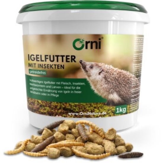 Orni Getreidefreies Igelfutter mit Insekten 1 kg (Orni)