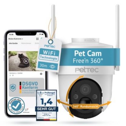 PetTec Cam Free'n 360 Wifi (PetTec)