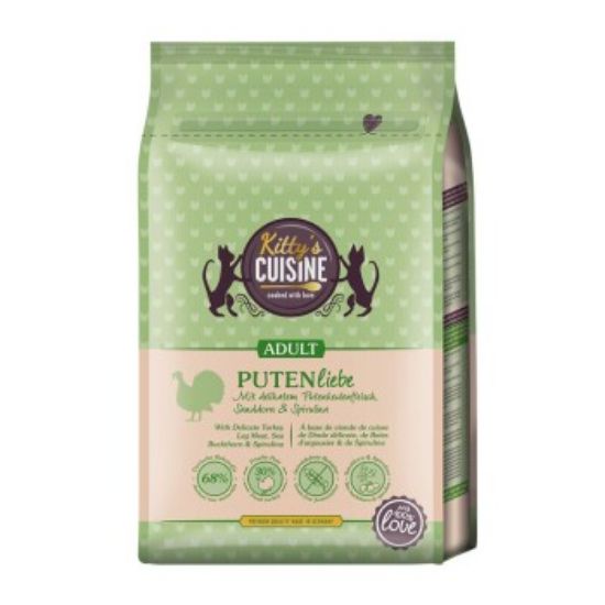 Kitty's Cuisine Adult Putenliebe mit delikatem Putenkeulenfleisch, Sanddorn und Spirulina 2x2 kg (Kitty's Cuisine)