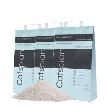 Catsplan pflanzliches Katzenstreu - advanced 13,5 kg (Catsplan)