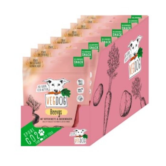 VEGDOG Belohnungssnack BEEVYS 9 x 80 g (VEGDOG)