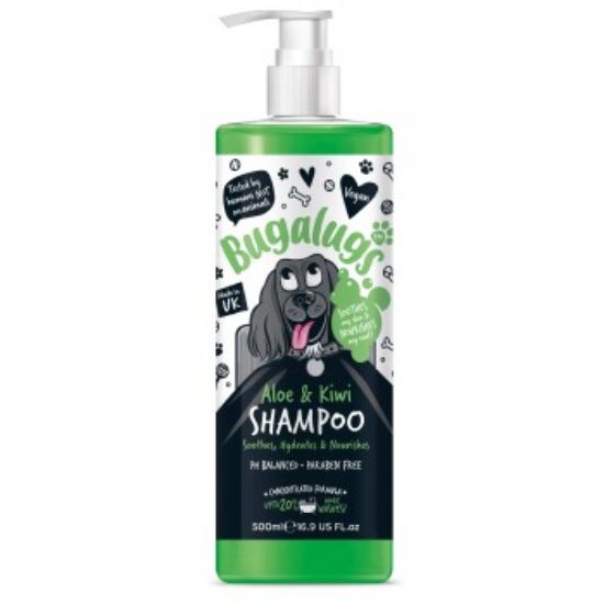 Bugalugs Aloe & Kiwi – Feuchtigkeitsspendendes Hundeshampoo für langanhaltende Frische (Bugalugs)