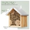 WILDLIFE HOME Bienenhotel mit Metalldach | 2er Set (WILDLIFE HOME)