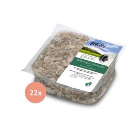ProCani Blättermagen / Pansen grün 22x500 g (ProCani)