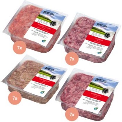 ProCani BARF-Paket pur alles vom Rind 28x500 g (ProCani)