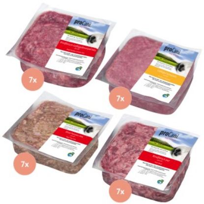 ProCani BARF-Paket pur Rind und Geflügel Sort. 28x500 g (ProCani)