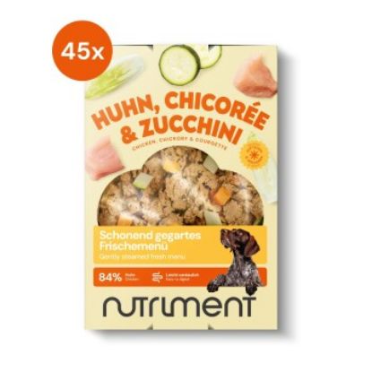 Nutriment Frischemenü Huhn, Chicorée & Zucchini 45x400 g (Nutriment)