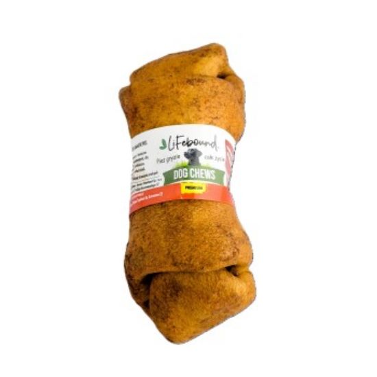 Lifebound Kauknochen 10 Stk aus Kalbsleder 10 cm (Lifebound)