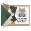 Kater Kasimir 3 x Mausbert - Die 2-in-1 Spielmaus für Katzen, handgemacht aus BIO-Baumwolle mit Katzenminze-, Baldrian- und Matatabi-Füllung (Kater Kasimir)