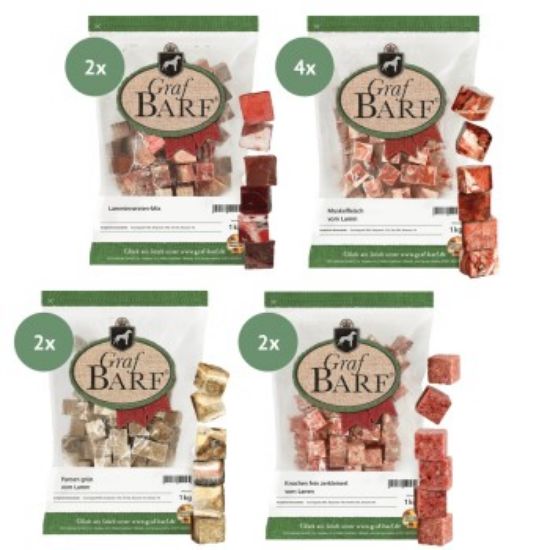 Graf Barf Singlemix vom Lamm 10x1kg (Graf Barf)