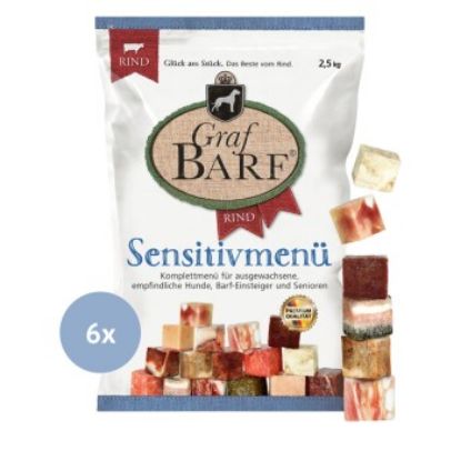 Graf Barf Sensitivmenü Rind 6x2,5kg (Graf Barf)