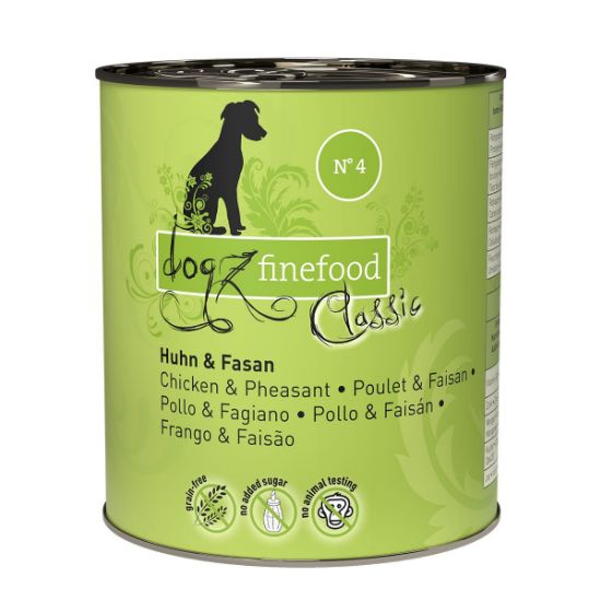 dogz finefood No. 04 Huhn & Fasan 6x800g (Dogz Finefood)