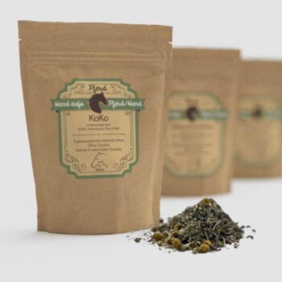 Hand aufs Pferd/Hund Kolik Kräuter für Pferde – KoKo 1kg (Hand aufs Pferd/Hund)