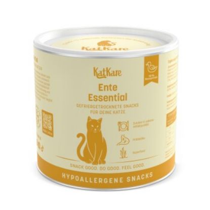 KatKare Hypoallergener Gefriergetrockneter Snack Ente Essential 70 g (KatKare)