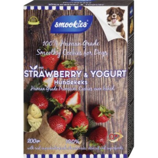 SMOOKIES Smoothy Cookies Erdbeere & Joghurt 200 g (SMOOKIES)
