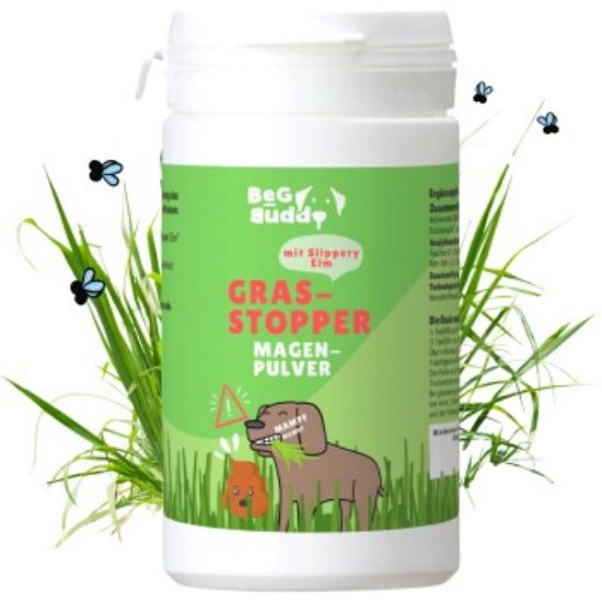 BeG Buddy Gras-Stopper, Gras fressen Hund, Sodbrennen und Übersäuerung Hund, 150g (BeG Buddy)