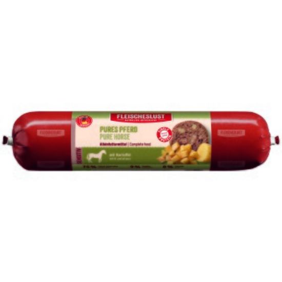 Fleischeslust Nassfutter Hund Adult Futterbox 8 x 400 g Pferd und Kartoffel 8x400 g (Fleischeslust)