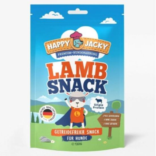 HAPPY JACKY Mono Hundesnack 6x130g Lamm pur (HAPPY JACKY)
