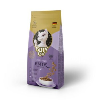 KittyCat Trockenfutter Katze, Adult, Ente Sensible 2x3 kg (KittyCat)