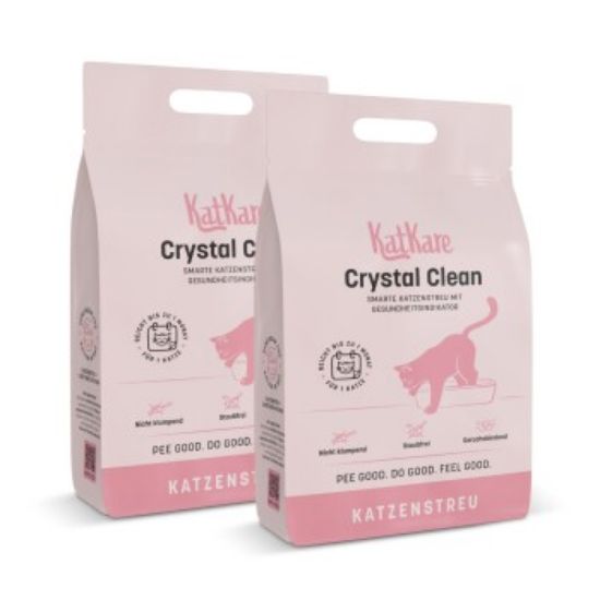 KatKare Crystal Clean Smarte Katzenstreu 2x6,2 l (KatKare)