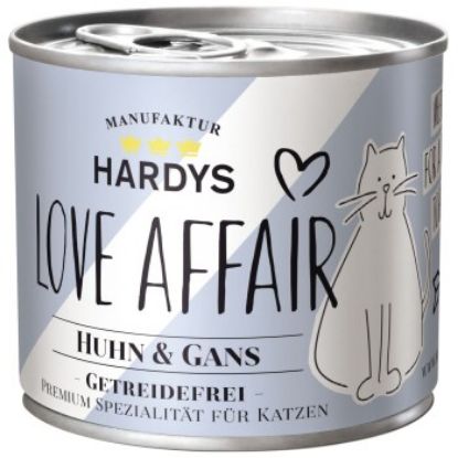 Hardys LOVE AFFAIR 6x200g Huhn und Gans (Hardys)