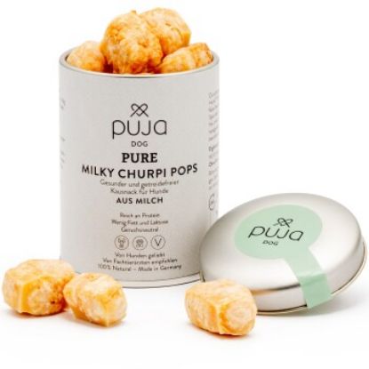 PUJA Snacks Milky Churpi Pops für Hunde 45g (PUJA)