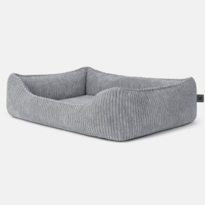 PAW WOW Hundebett ANTON Cord Grau L (PAW WOW)