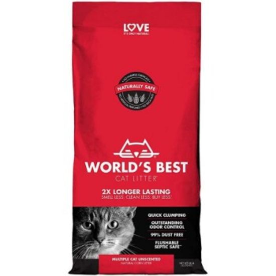 WORLD'S BEST Cat Litter Multiple 3,18 kg (WORLD'S BEST)