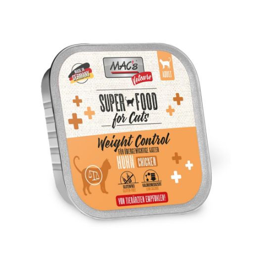 MAC's Cat Vetcare Huhn weight control 32x100g (MAC's Vetcare)