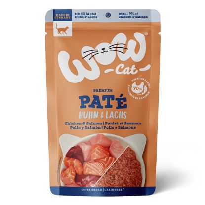 WOW CAT Adult Huhn & Lachs 12x125g (WOW! Cat)
