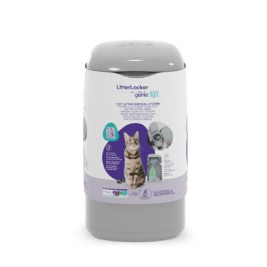 LitterLocker by Litter Genie EasyRoll Katzenstreu-Entsorgungseimer inkl. 3-Monats-Kassette (LitterLocker)