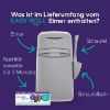 LitterLocker by Litter Genie EasyRoll Katzenstreu-Entsorgungseimer inkl. 3-Monats-Kassette (LitterLocker)