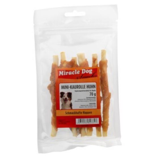Miracle Dog MINI-Kaurolle Huhn 24 x 70g (Miracle Dog)