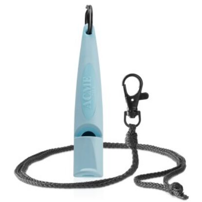 ACME ALPHA Hundepfeife No. 211.5 mit Pfeifenband hellblau (Acme)