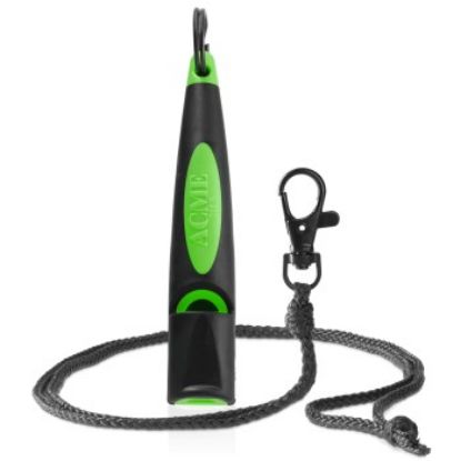 ACME ALPHA Hundepfeife No. 211.5 mit Pfeifenband schwarz/ grün (Acme)