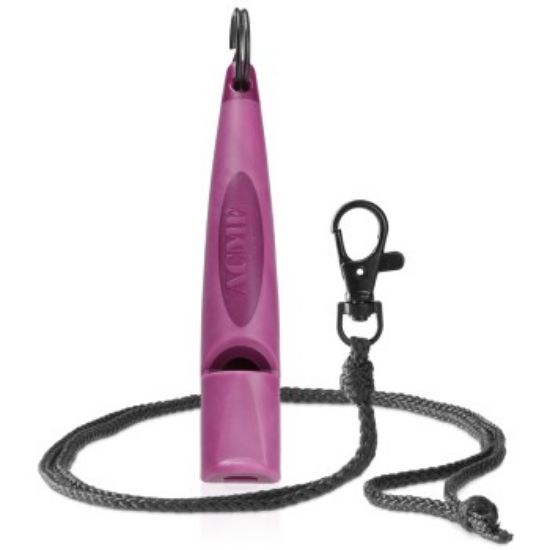 ACME ALPHA Hundepfeife No. 211.5 mit Pfeifenband lila (Acme)